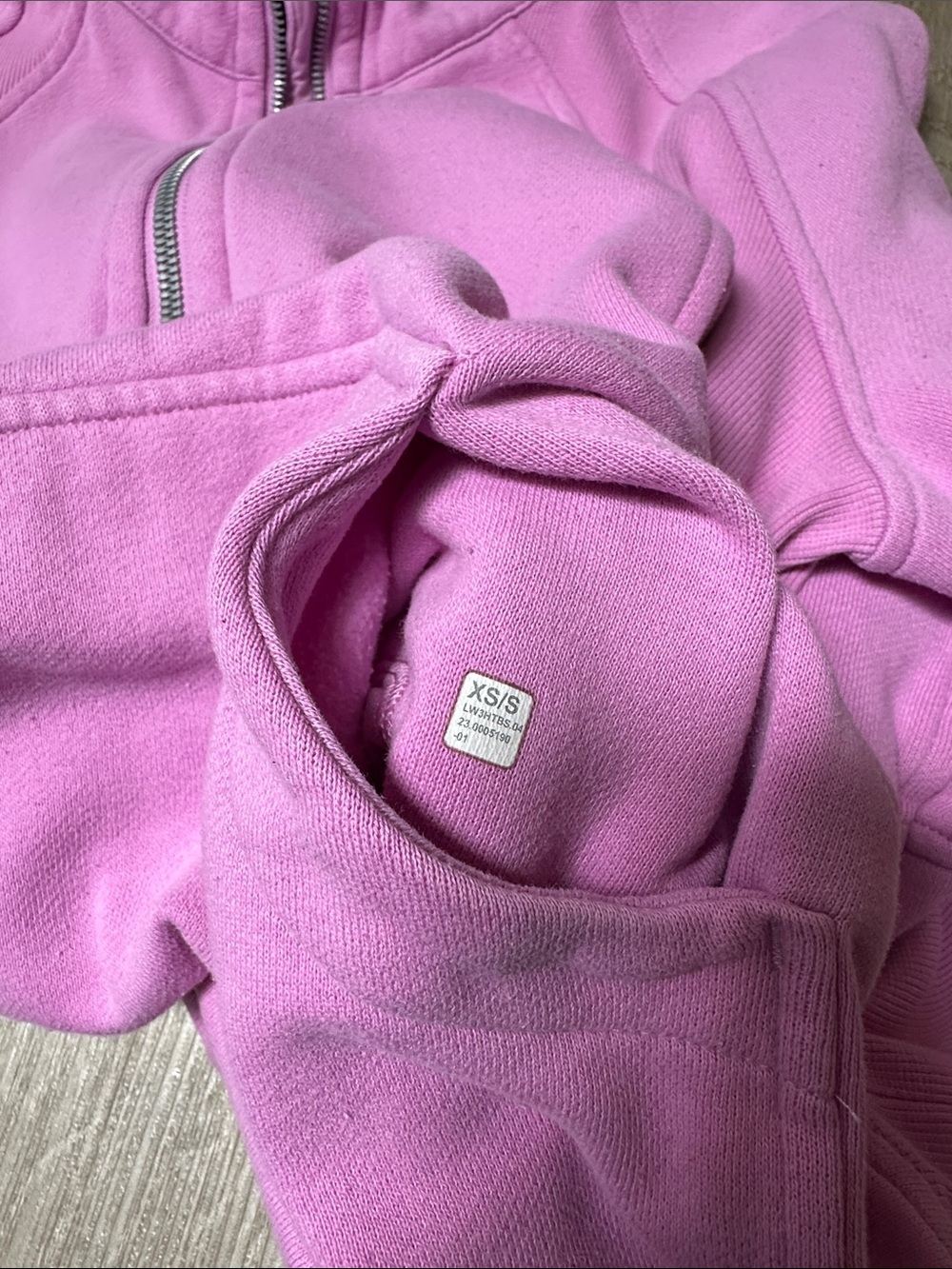 Lululemon Scuba Oversized Funnel-Neck Half Zip *Long Dahlia Mauve - Picture 12 of 12